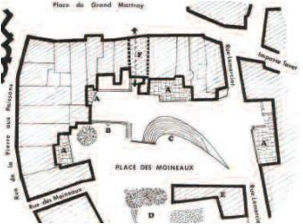 Plan du premier projet (1975)