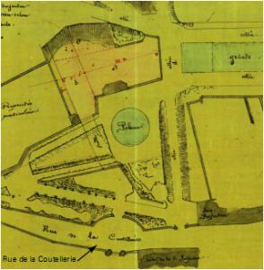 Plan des Jardins de la ville